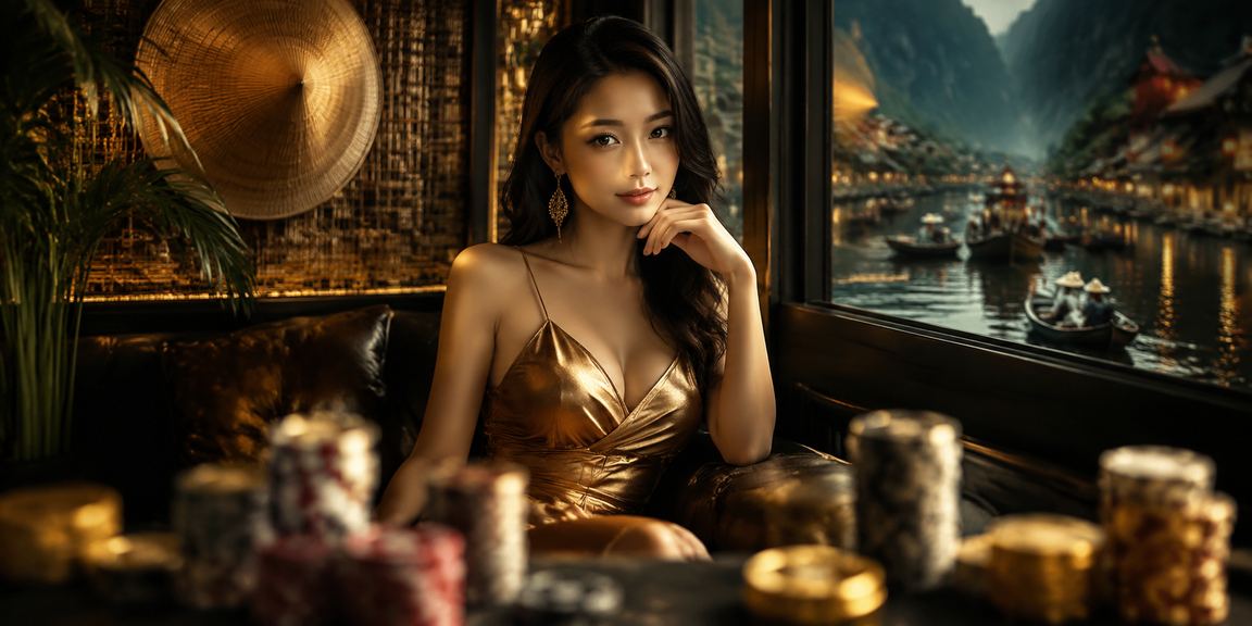 Phong cảnh Ninh Bình với nón lá truyền thống và không khí giải trí cá cược bình yên